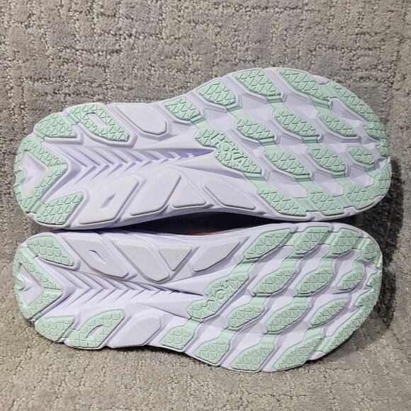 Hoka One One Clifton 8 Women's Size US 10.5B Blue Fog Athletic Running Sneakers. - Picture 4 of 14